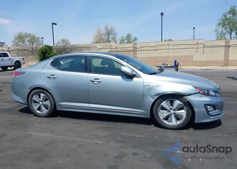2014 Kia Optima Hybrid Ex z USA, uszkodzony, nr VIN KNAGN4ADXE5065826